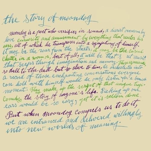 Story Of Moondog, Moondog, LP