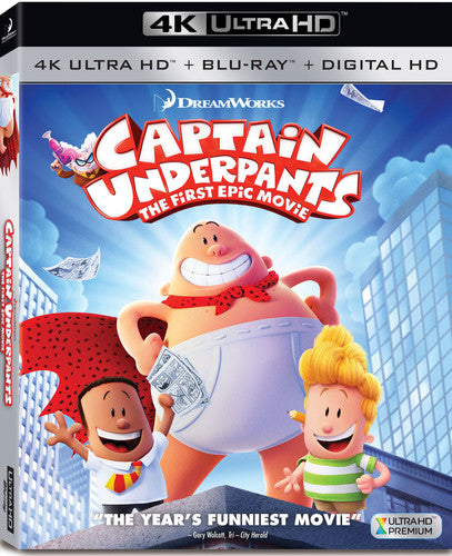 Captain Underpants: The First Epic Movie, Captain Underpants: The First Epic Movie, ULTRA HD
