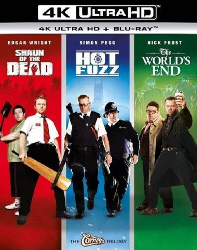 World's End / Hot Fuzz / Shaun Of The Dead Trilogy, World's End / Hot Fuzz / Shaun Of The Dead Trilogy, ULTRA HD