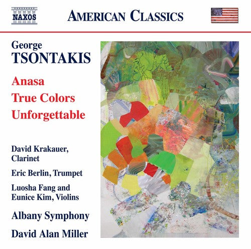 Anasa True Colors & Unforgettable -- Tsontakis / Krakauer / Miller, CD