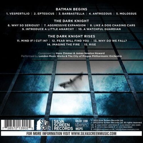 Music From The Batman Trilogy, City Of Prague Philharmonic Orchestra, LP