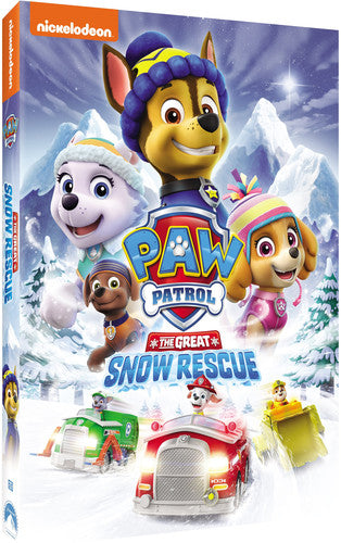 Paw Patrol: The Great Snow Rescue, Paw Patrol: The Great Snow Rescue, DVD