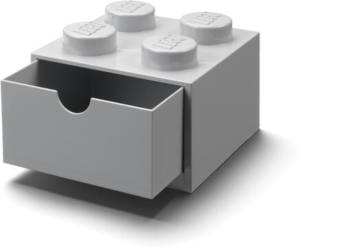Lego Desk Drawer 4 Grey
