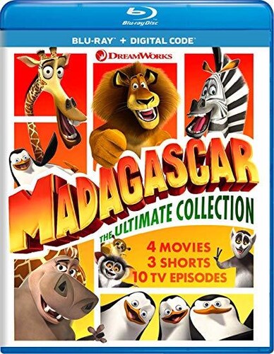 Madagascar: The Ultimate Collection, Madagascar: The Ultimate Collection, Blu-Ray