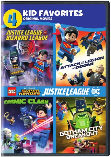 4 Kid Favorites: Lego Dc Super Heroes