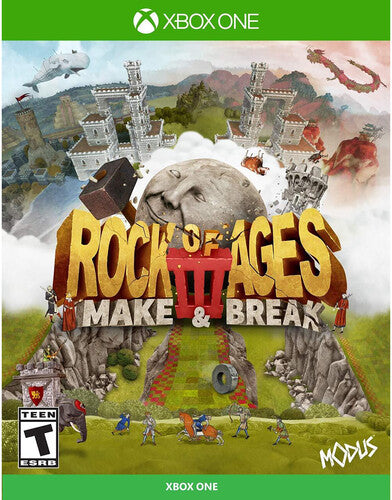 Xb1 Rock Of Ages 3: Make & Break, Xb1 Rock Of Ages 3: Make & Break, VIDEOGAMES