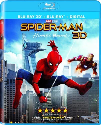 Spider-Man: Homecoming, Spider-Man: Homecoming, BLU-RAY 3-D