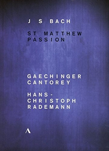 ST Matthew Passion -- Bach,J.S. / Rademann, DVD