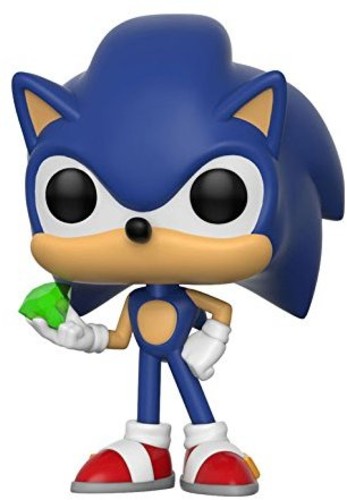 Pop Games Sonic Sonic With Emerald, Pop Games Sonic, Collectibles