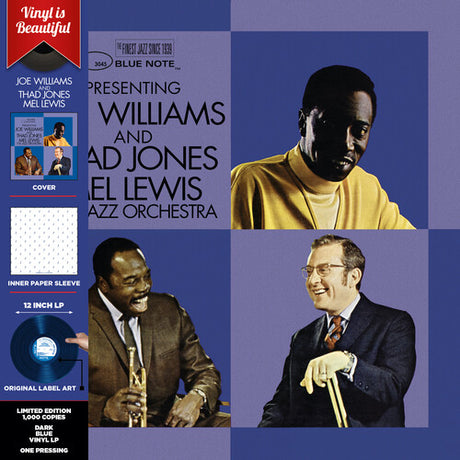 Presenting Joe Williams & Thad Jones/Mel Lewis The, Joe Williams, LP
