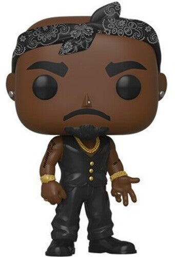 Pop Rocks Tupac With Vest & Bandana