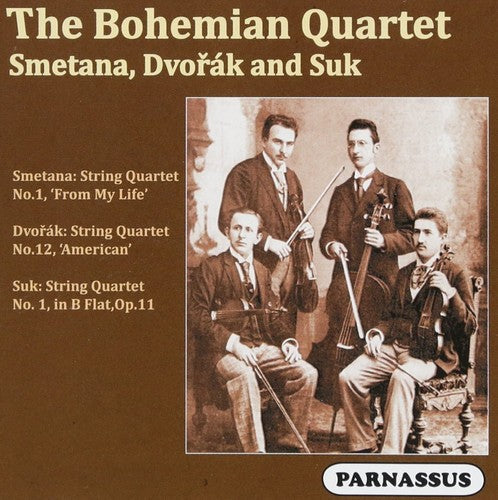 Bohemian String Quartet Plays Smetana Dvorak & Suk -- Bohemian String Quartet, CD