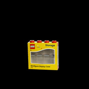 Lego Minifigure Display Case 8 Bright Red