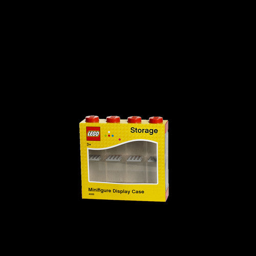 Lego Minifigure Display Case 8 Bright Red