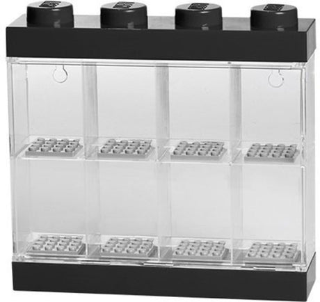 Lego Minifigure Display Case 8 Black, Room Copenhagen, Collectibles