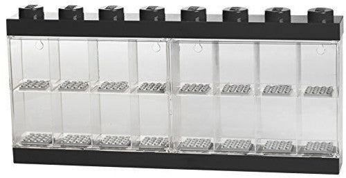 Lego Minifigure Display Case 16 Black, Room Copenhagen, Collectibles