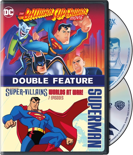 Batman-Superman Movie / Super Villains: Worlds At -- DVD