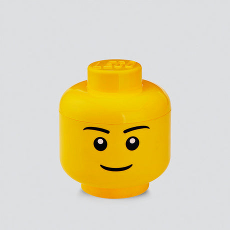 Lego Storage Head Small Boy, Room Copenhagen, Collectibles