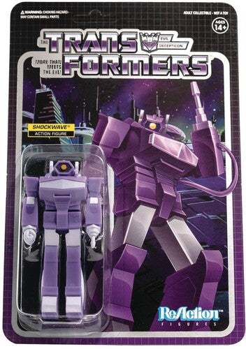 Transformers Reaction Figures Wave 2 - Shockwave