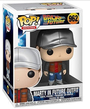 Pop Back To The Future Marty In Future Outfit