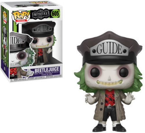 Pop Horror Beetlejuice Beetlejuice With Hat