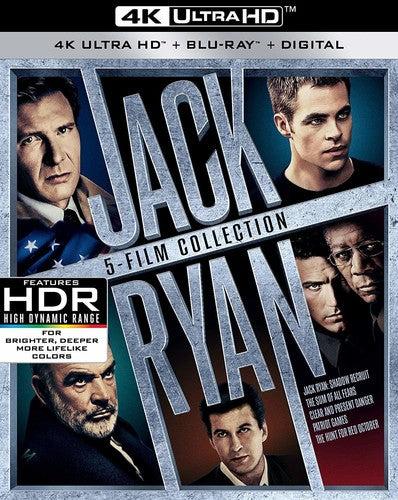 Jack Ryan: 5-Movie Collection, Jack Ryan: 5-Movie Collection, ULTRA HD