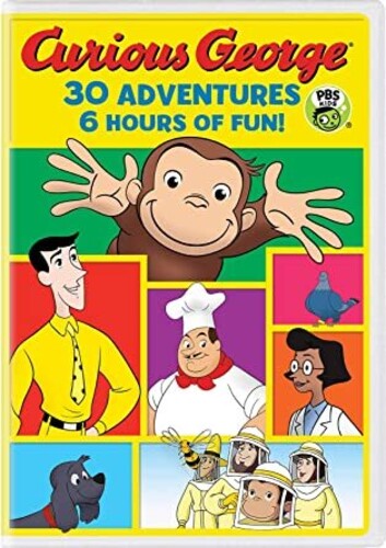Curious George 30-Adventure Collection, Curious George 30-Adventure Collection, DVD