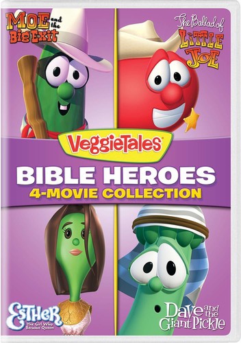 Veggietales: Bible Heroes - 4-Movie Collection, Veggietales: Bible Heroes - 4-Movie Collection, DVD