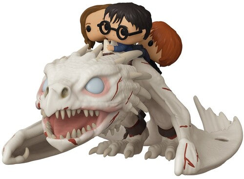 Pop Ride Harry Potter Dragon With Harry Ron &