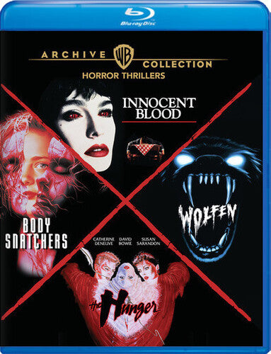 Horror Thrillers 4-Film Collection, Horror Thrillers 4-Film Collection, Blu-Ray