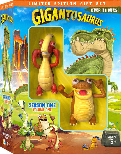 Gigantosaurus S1 V1 With Figurines, Gigantosaurus S1 V1 With Figurines, DVD