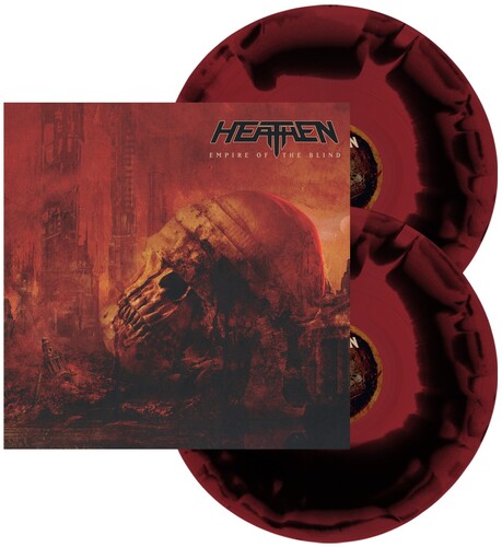 Empire Of The Blind - Red & Black Swirl, Heathen, LP