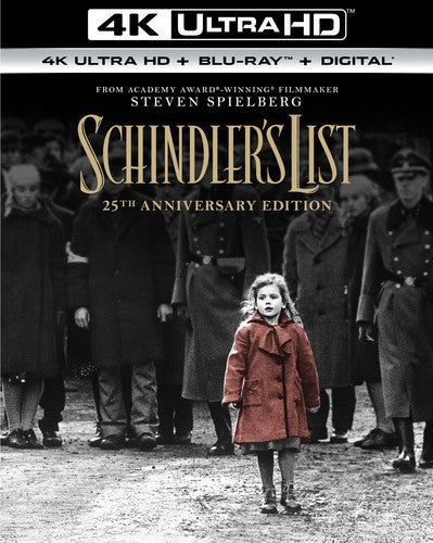 Schindler's List: 25Th Anniversary Edition, Schindler's List: 25Th Anniversary Edition, ULTRA HD
