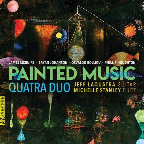 Painted Music -- Golijov / Quatra Duo, CD