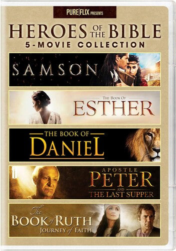 Heroes Of The Bible 5-Movie Collection, Heroes Of The Bible 5-Movie Collection, DVD