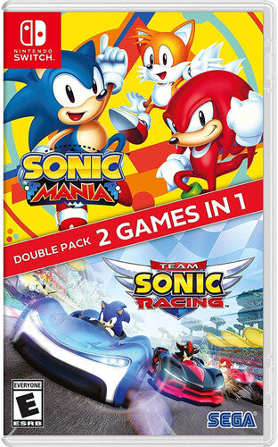 Swi Sonic Mania + Team Sonic Racing Double Pack, Swi Sonic Mania + Team Sonic Racing Double Pack, VIDEOGAMES