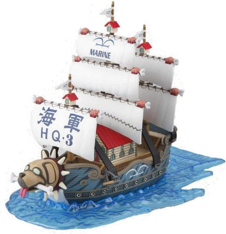 08 Garps Marine Ship, Grand Ship Collection, Bandai Hobby, Collectibles