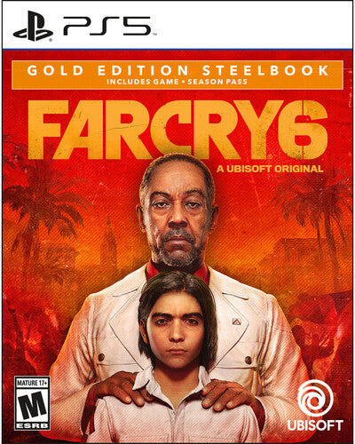 Ps5 Far Cry 6 Steelbook Gold Ed, Ps5 Far Cry 6 Steelbook Gold Ed, VIDEOGAMES