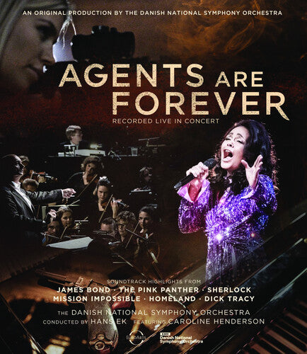 Agents Are Forever - James Bond & Other Spy Films, Danish National Symphony Orchestra / Hans Ek, Blu-Ray
