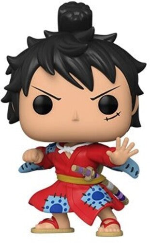 Pop Anime One Piece Luffy In Kimono