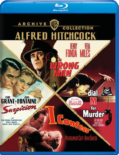 Alfred Hitchcock 4-Film Collection, Alfred Hitchcock 4-Film Collection, Blu-Ray