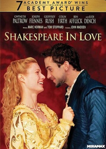 Shakespeare In Love, Shakespeare In Love, DVD