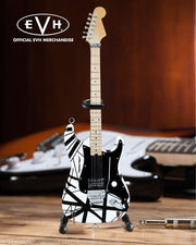 Evh Evh003 Eddie Van Halen Black/White Mini Guitar