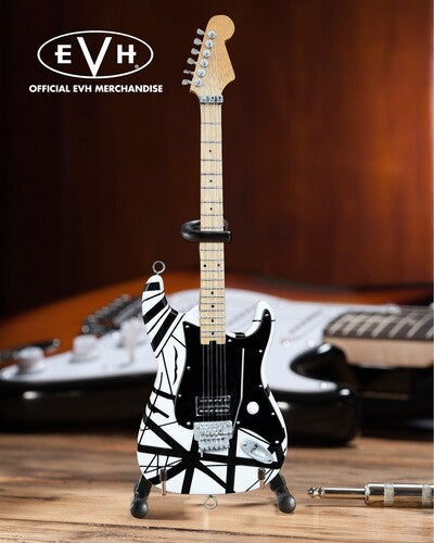 Evh Evh003 Eddie Van Halen Black/White Mini Guitar