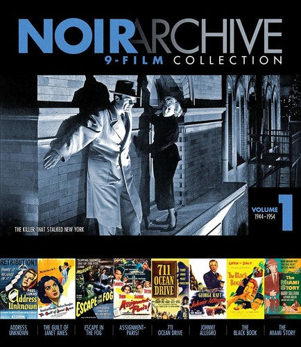 Noir Archive Volume 1: 1944-1954, Noir Archive Volume 1: 1944-1954, Blu-Ray