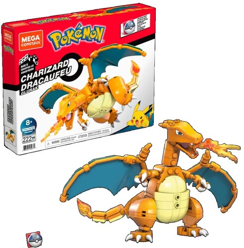 Pokemon Charizard Building Toy Set