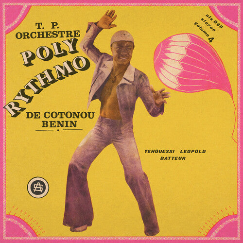 Vol. 4 - Yehouessi Leopold Batteur, T.P. Orchestre Poly-Rythmo De Cotonou, LP