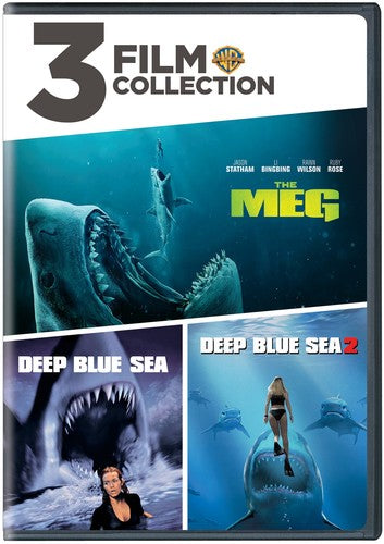 Meg / Deep Blue Sea / Deep Blue Sea 2, Meg / Deep Blue Sea / Deep Blue Sea 2, DVD