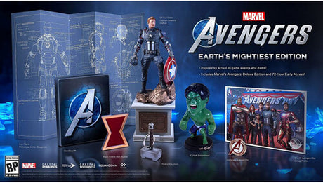 Ps4 Marvels Avengers Earths Mightiest Coll Ed, Ps4 Marvels Avengers Earths Mightiest Coll Ed, VIDEOGAMES