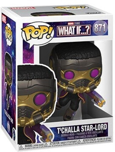 Pop Marvel What If T'challa Star Lord, Pop Marvel What If, Collectibles